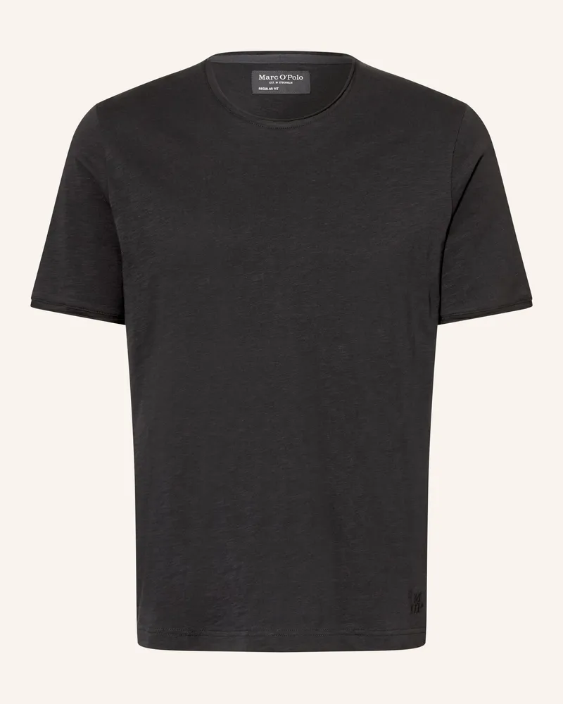 Marc O'Polo T-Shirt schwarz Schwarz