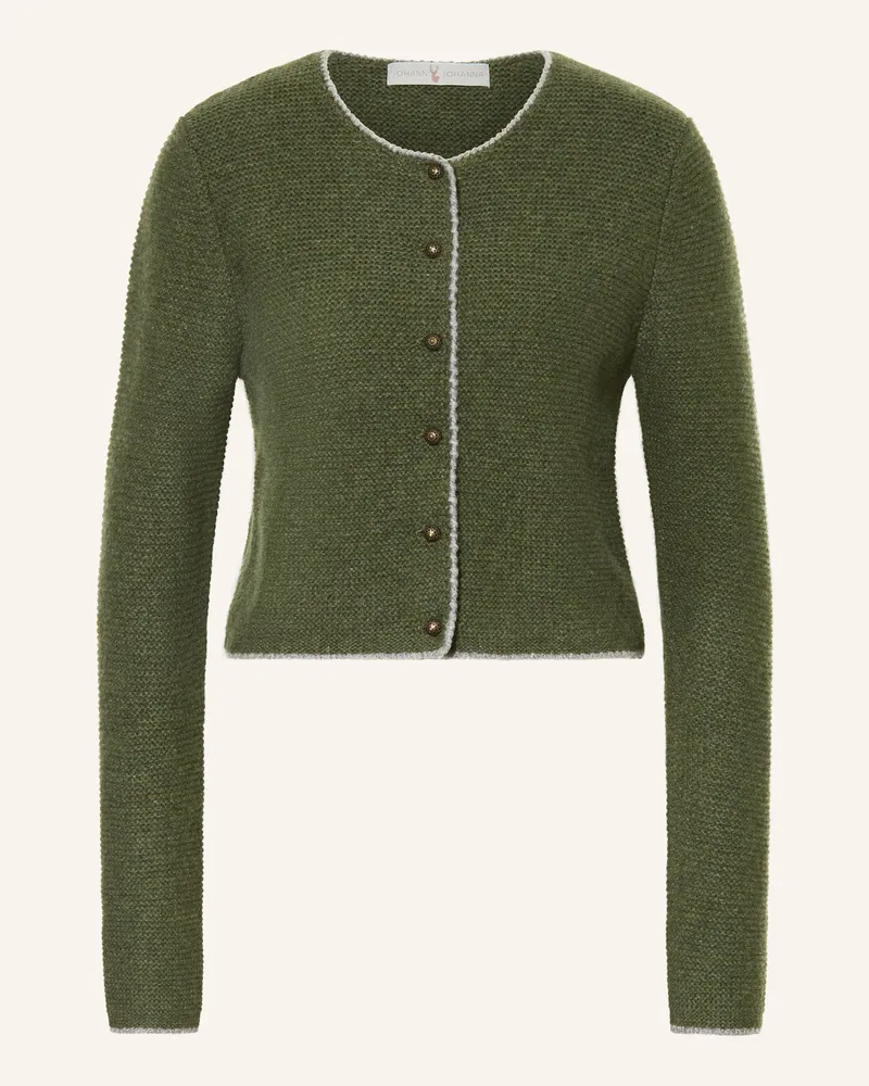 Johann & Johanna Strickjanker gruen Grün