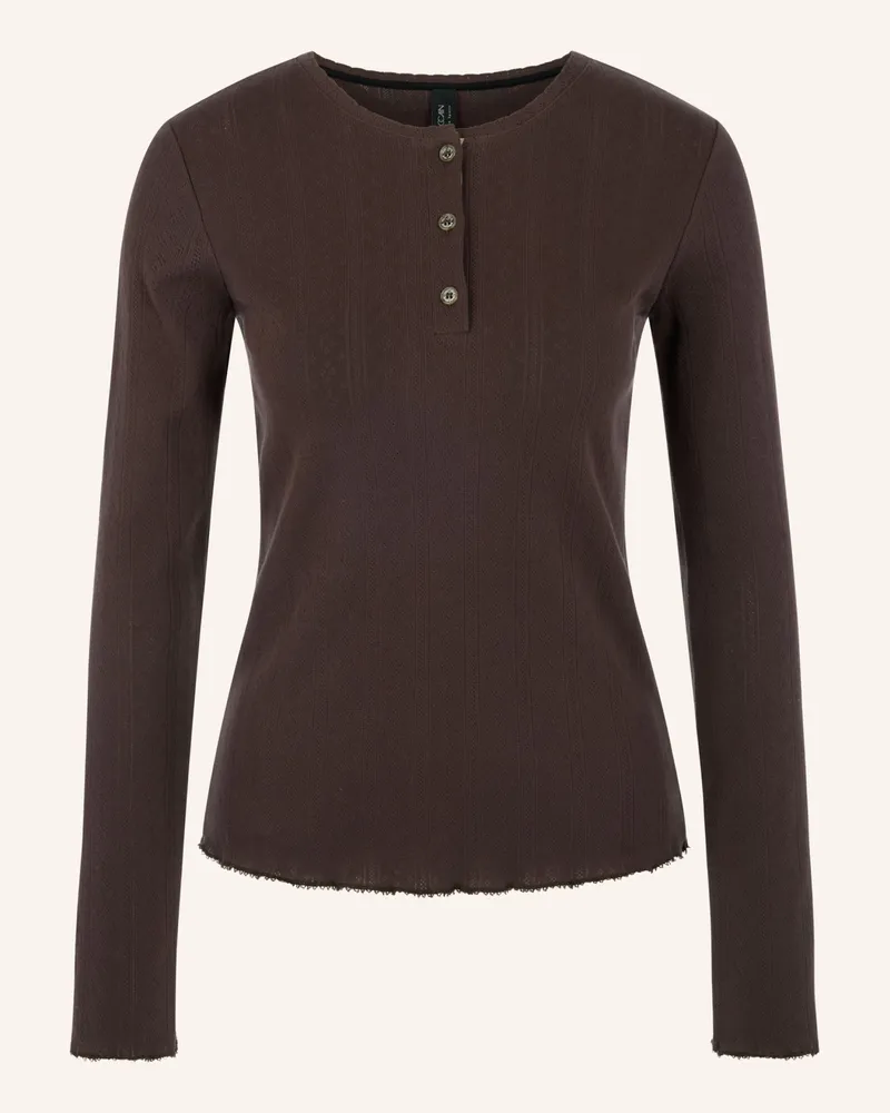 Marc Cain T-Shirt braun Dunkelbraun