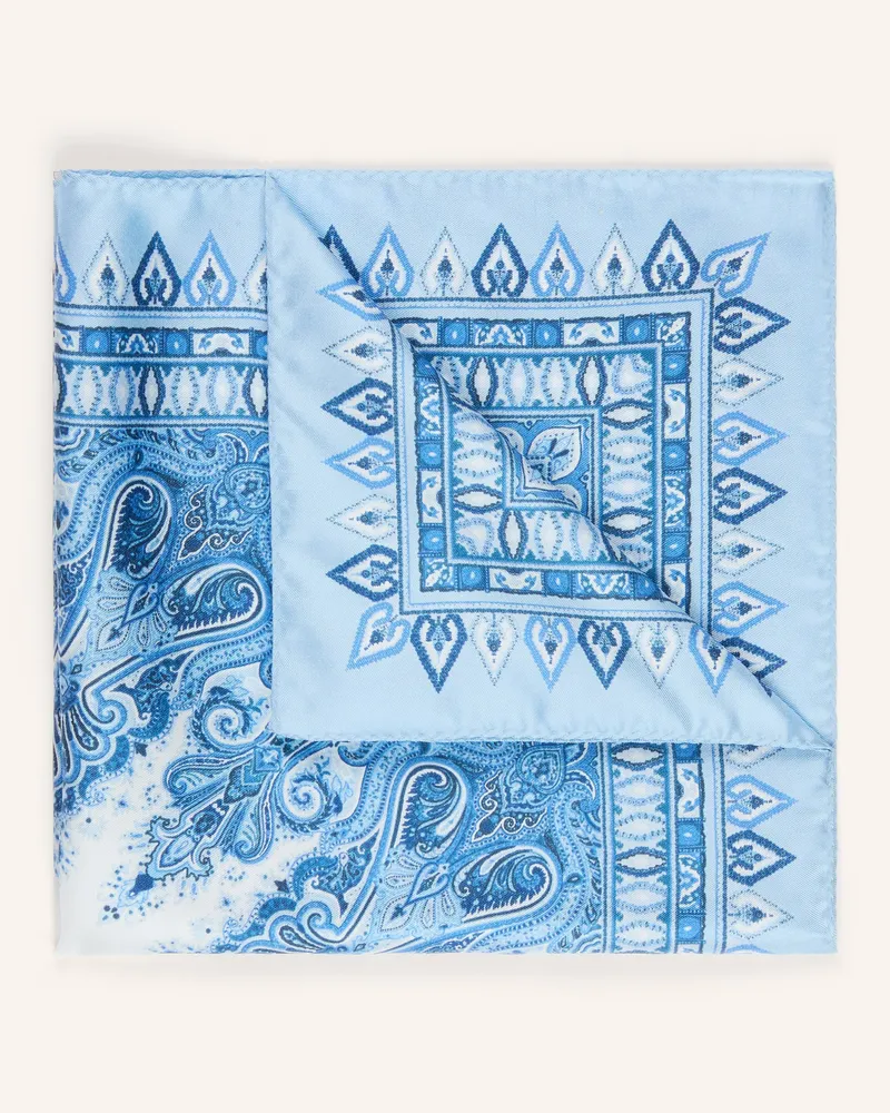 Etro Seidentuch Hellblau