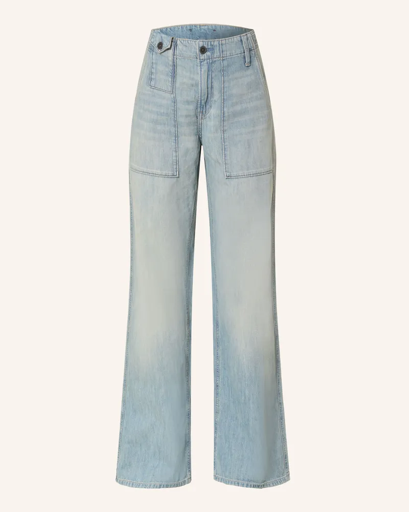G-STAR RAW Wide Leg Jeans Fatigue blau J057