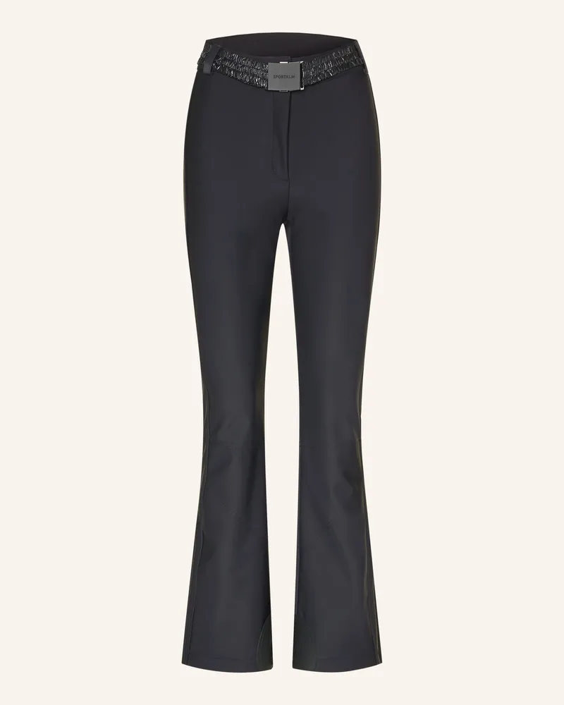 Sportalm Softshell-Skihose schwarz Schwarz