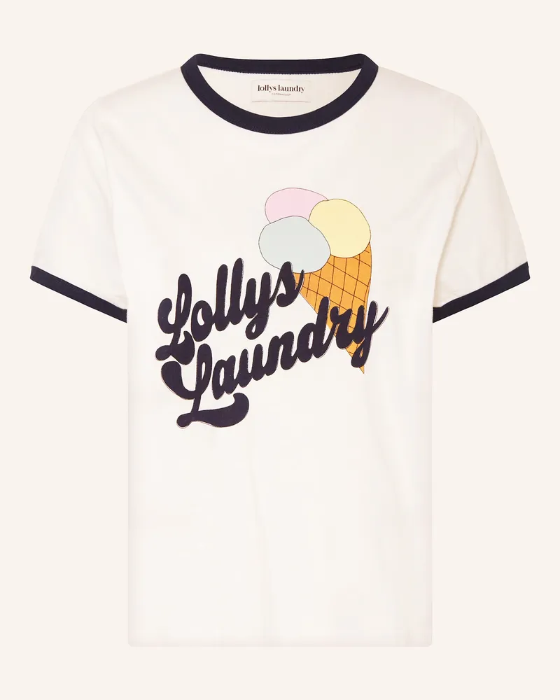 Lollys Laundry T-Shirt MISSLL Weiss