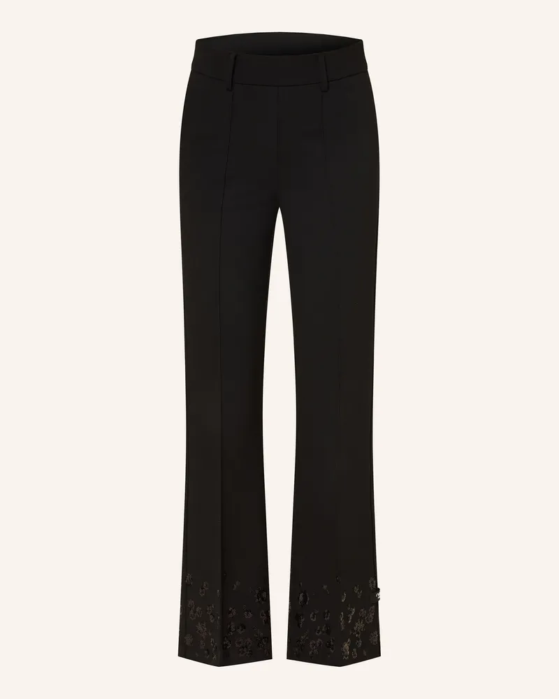 Cambio Hose Francoise Mit Pailletten schwarz Schwarz