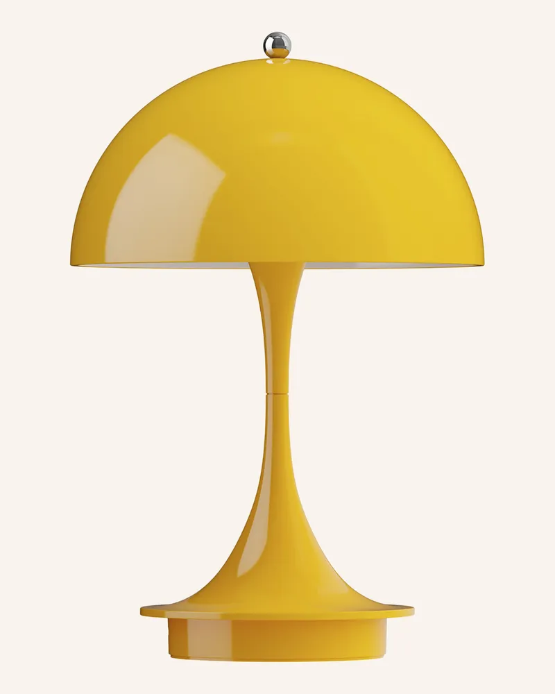 Louis Poulsen Tischleuchte Panthella 160 Portable gelb Gelb