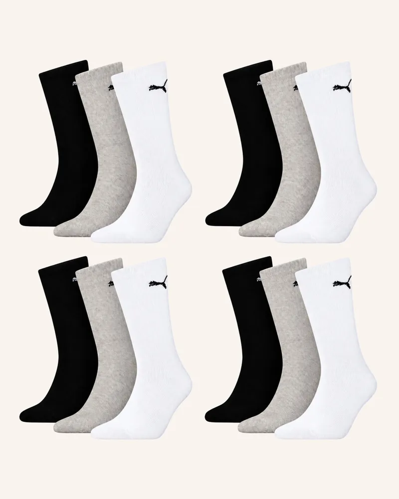 Puma Sportsocken Regular Crew 12-Pack blau Ecru