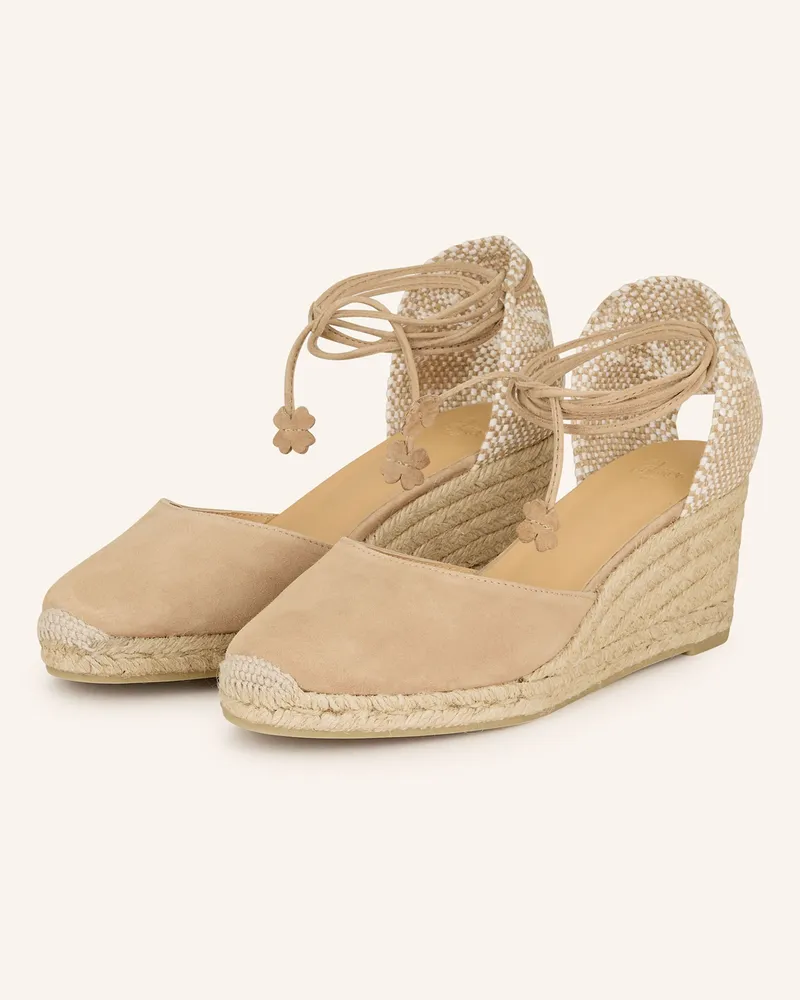 Castañer Wedges Carina beige Hellbraun