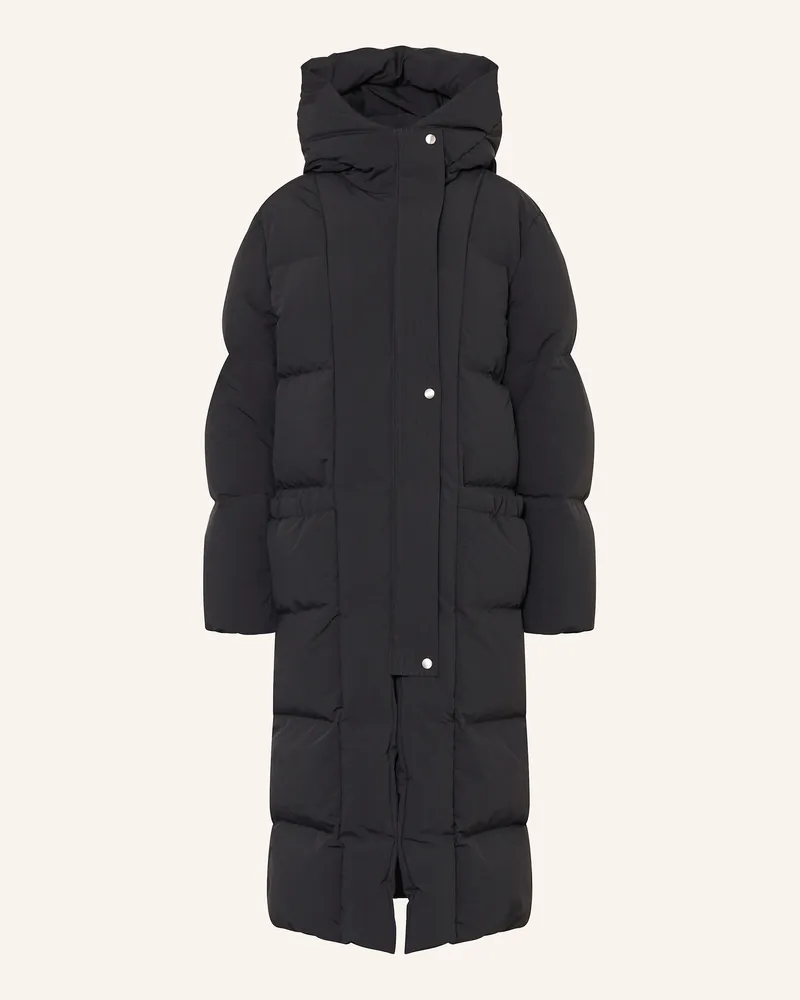 Jil Sander Daunenmantel Schwarz