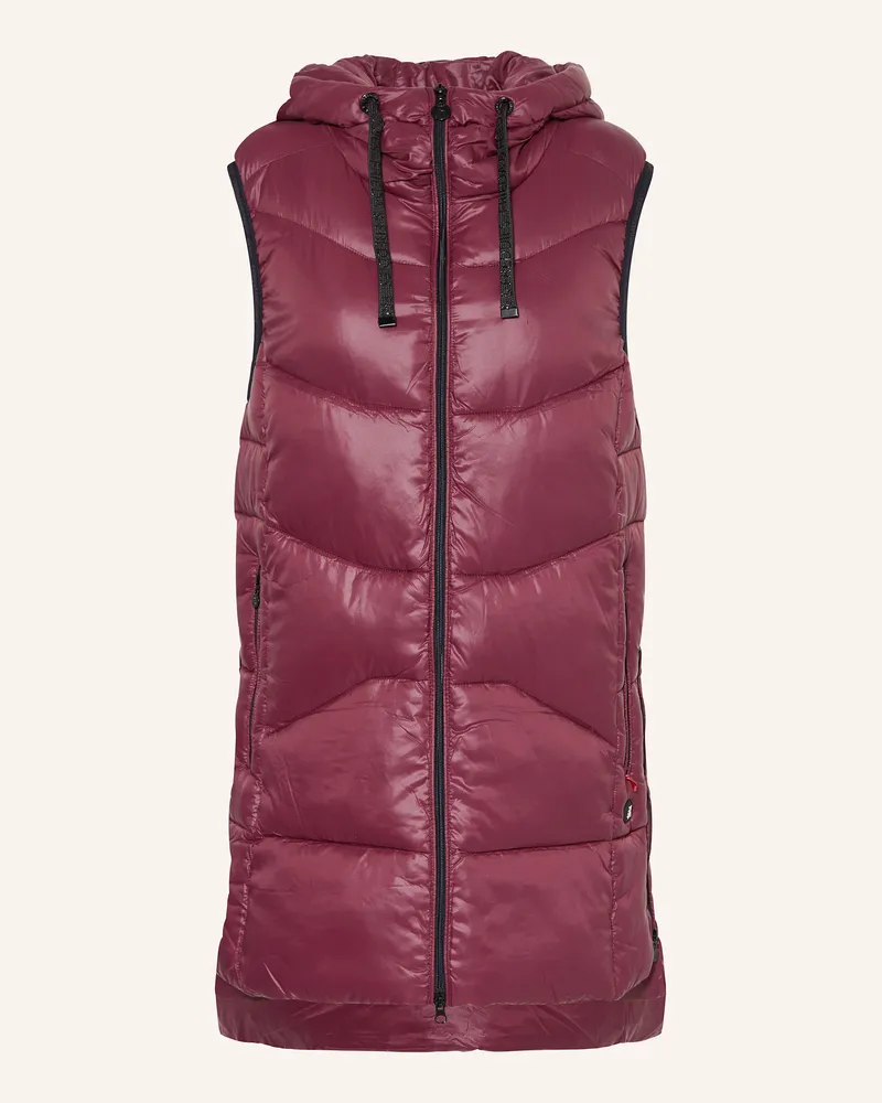 Frieda & Freddies Steppweste Little Twister rot Dunkelrot