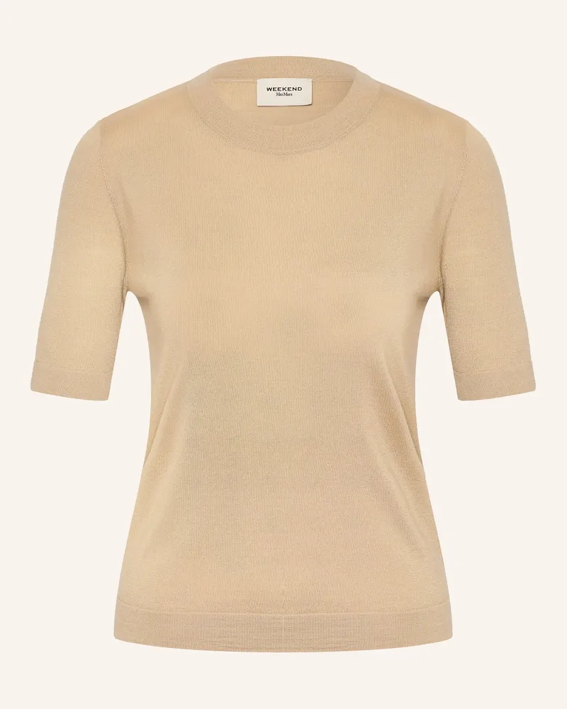 Max Mara Strickshirt Tapioca beige Beige