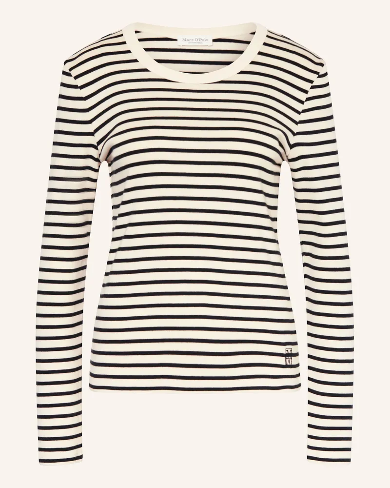 Marc O'Polo Longsleeve blau Schwarz