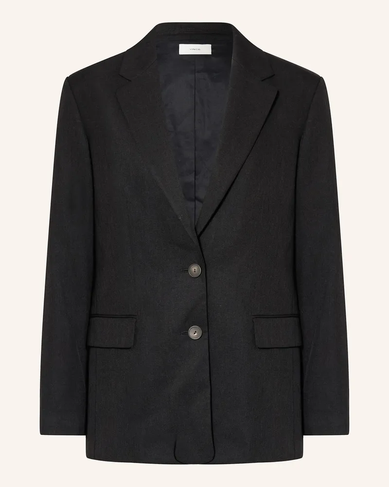 Vince Oversized-Blazer schwarz Schwarz