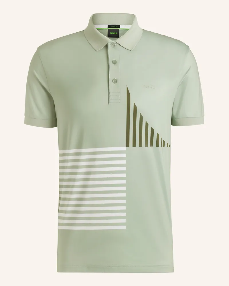 HUGO BOSS Funktions-Poloshirt PADDY Hellgrün