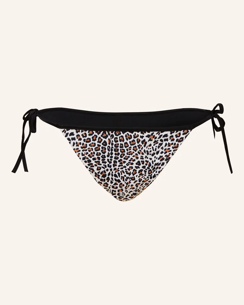 HUGO BOSS Triangel-Bikini-Hose Monogram weiss Ecru