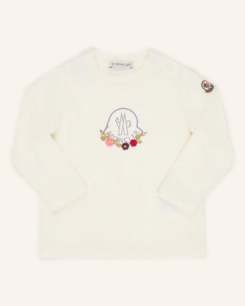 Moncler Longsleeve weiss Ecru