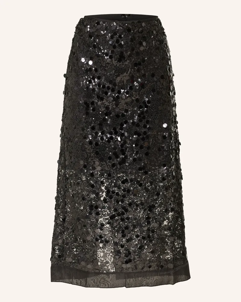 InWear Tüllrock Davinaiw Mit Pailletten schwarz Schwarz