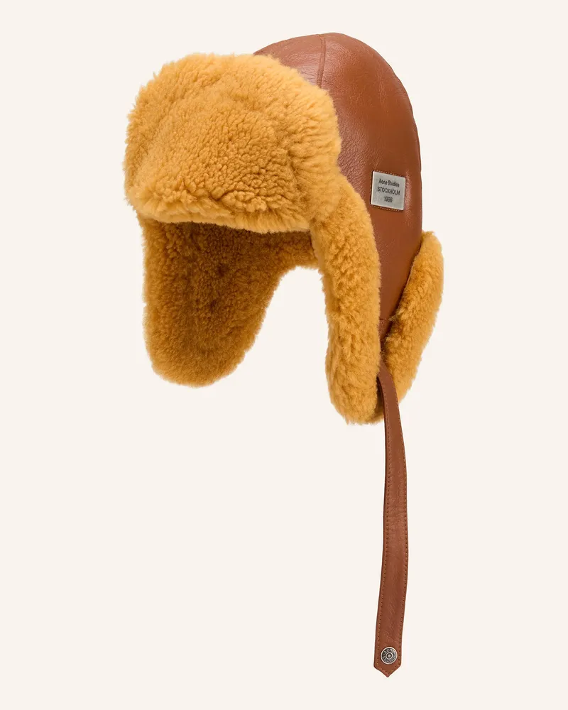 Acne Studios Mütze Braun
