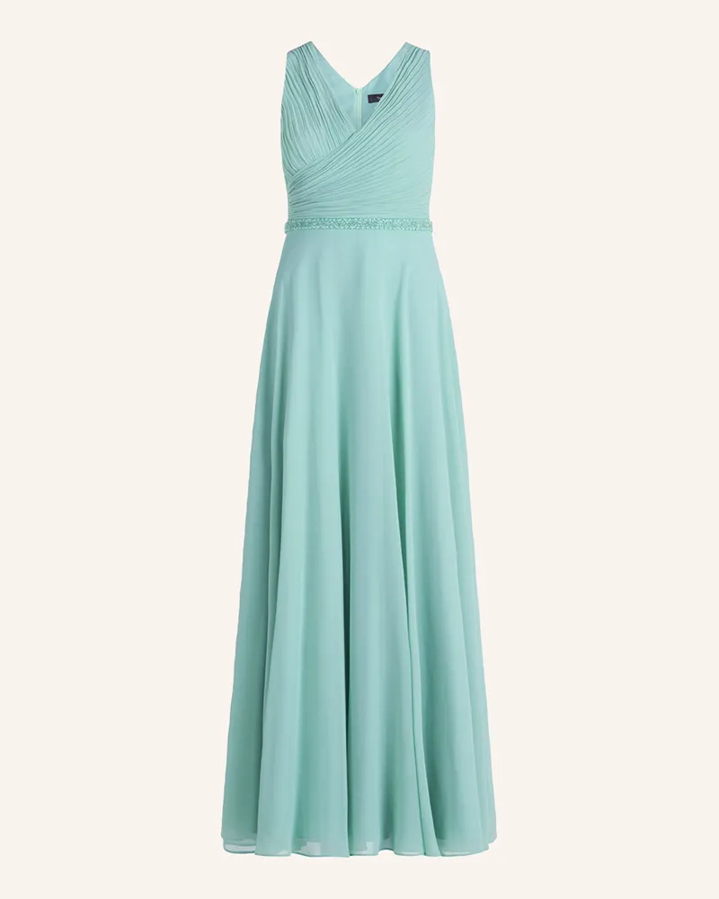 Vera Mont Abendkleid mit Schmuckperlen Mint