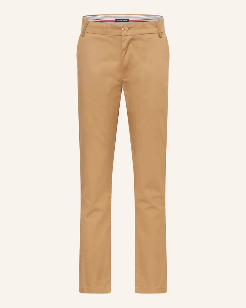 Tommy Hilfiger Hose Slim Fit beige Camel
