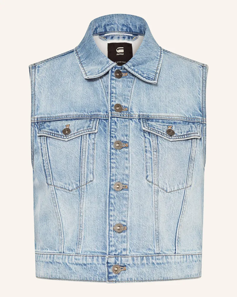G-STAR RAW Jeansweste Blau