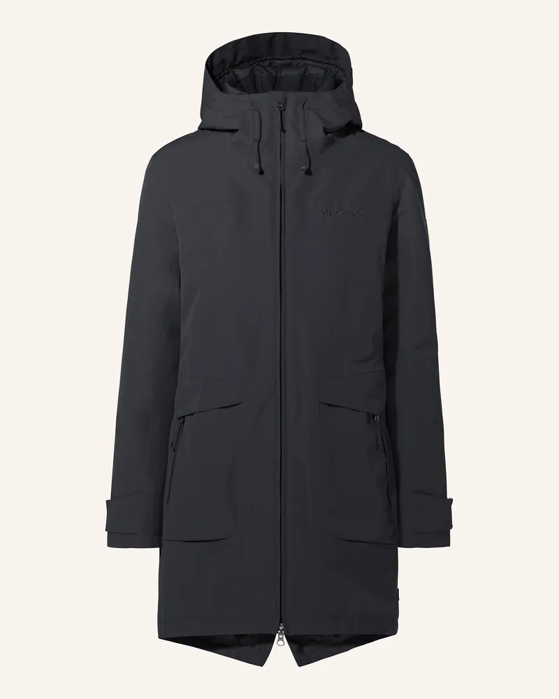 Vaude Outdoor-Jacke W SKOMER WINTER PARKA III Schwarz