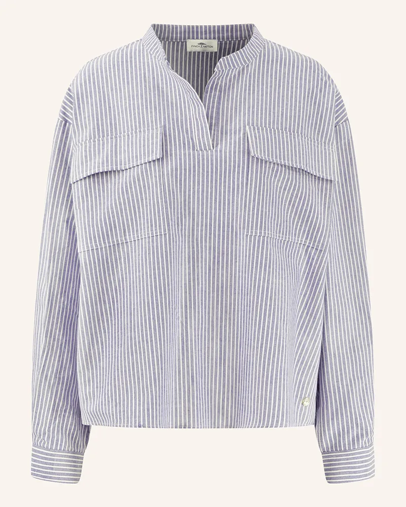 Fynch-Hatton Blusenshirt Blau