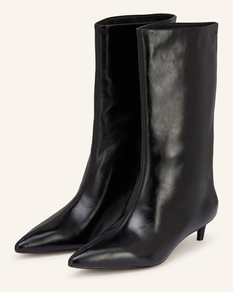 HUGO BOSS Stiefeletten GRACEY Schwarz