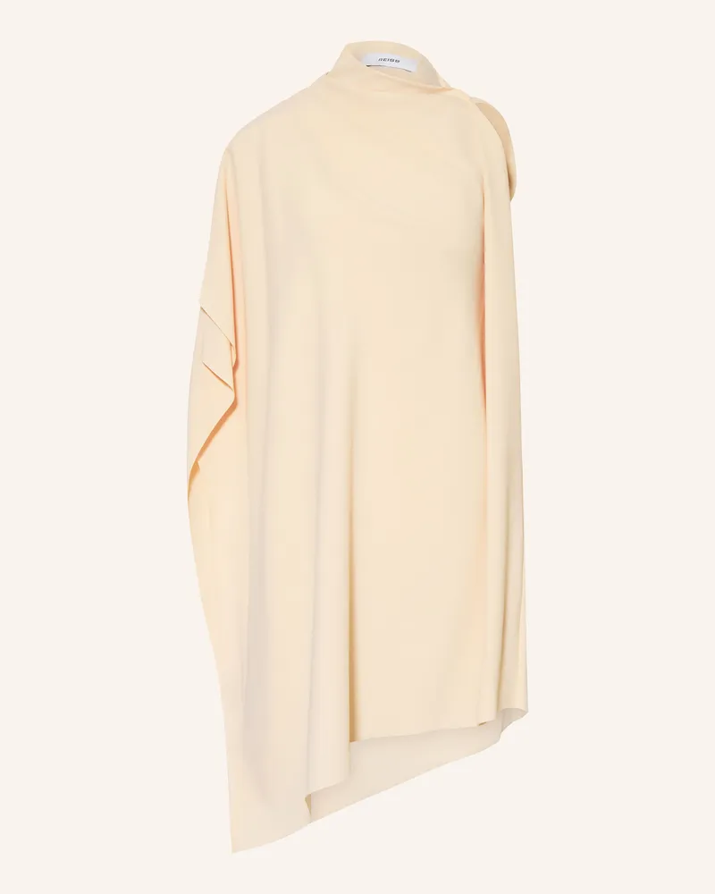 Reiss One-Shoulder-Kleid Ellery rosa Nude