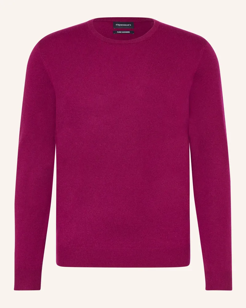 Strokesman's Strokesman Cashmere-Pullover lila Fuchsia
