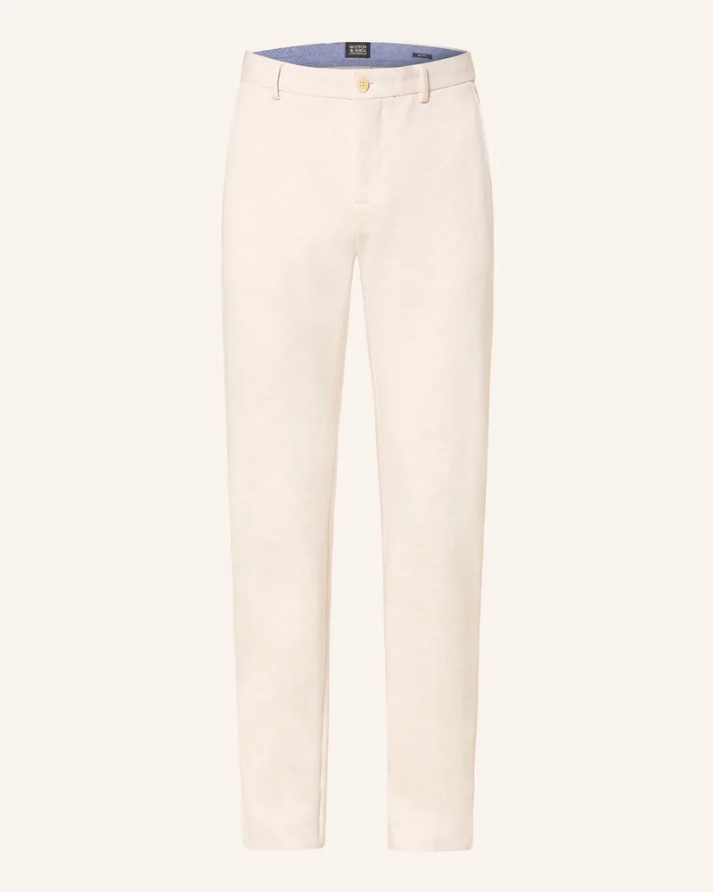 Scotch&Soda Jerseyhose CORE Super Slim Fit Weiss