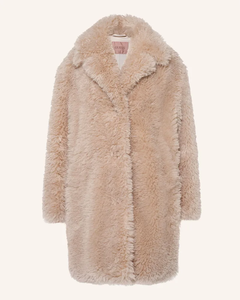 Guess Kunstfell-Mantel Nicoletta beige Beige