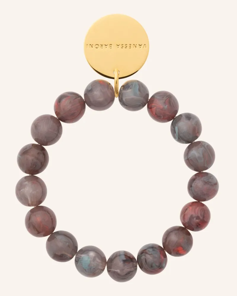 Vanessa Baroni Armbänder Mini Beads Flex Ikat Marble By Glambou gold Gold