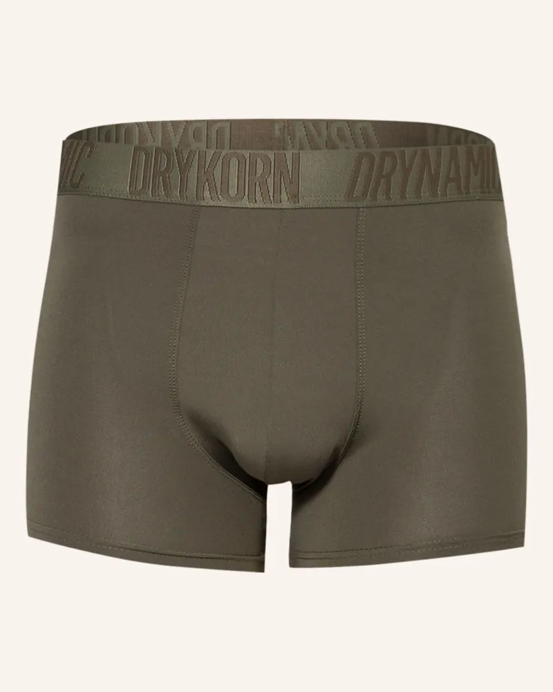 Drykorn 2er-Pack Boxershorts CLIND Oliv