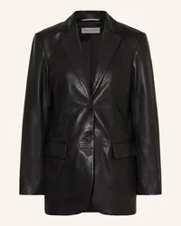 Marc O'Polo Lederblazer Schwarz