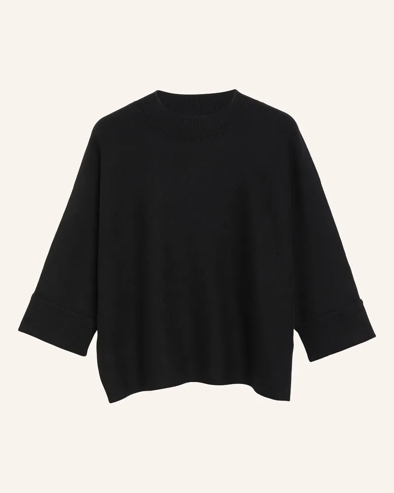 COMMA Pullover Mit 3/4-Arm schwarz Schwarz