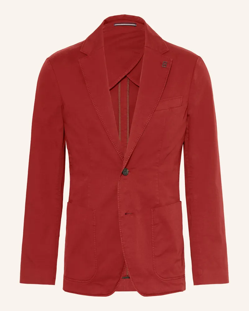 Tommy Hilfiger Sakko Slim Fit Dunkelrot