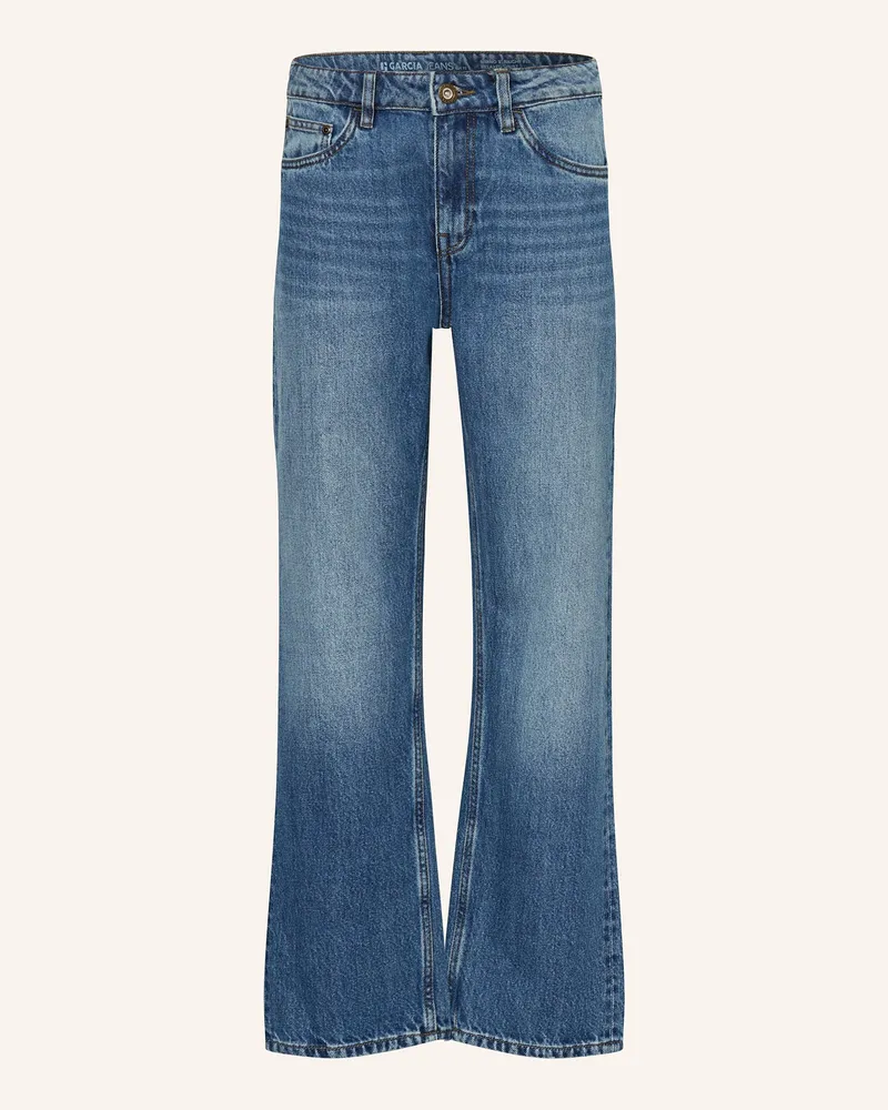 Garcia Jeanswear Jeans Ilyano Straight Fit blau 5485