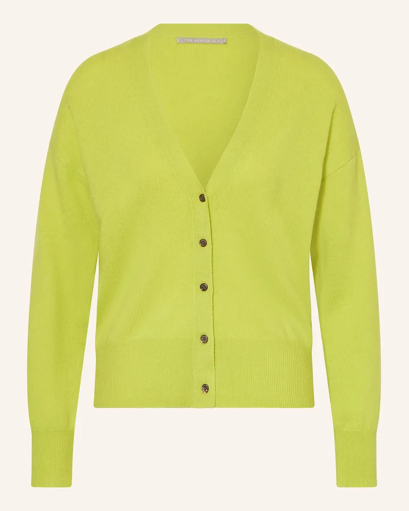 (THE MERCER) N.Y. Strickjacke Aus Cashmere gruen Hellgrün