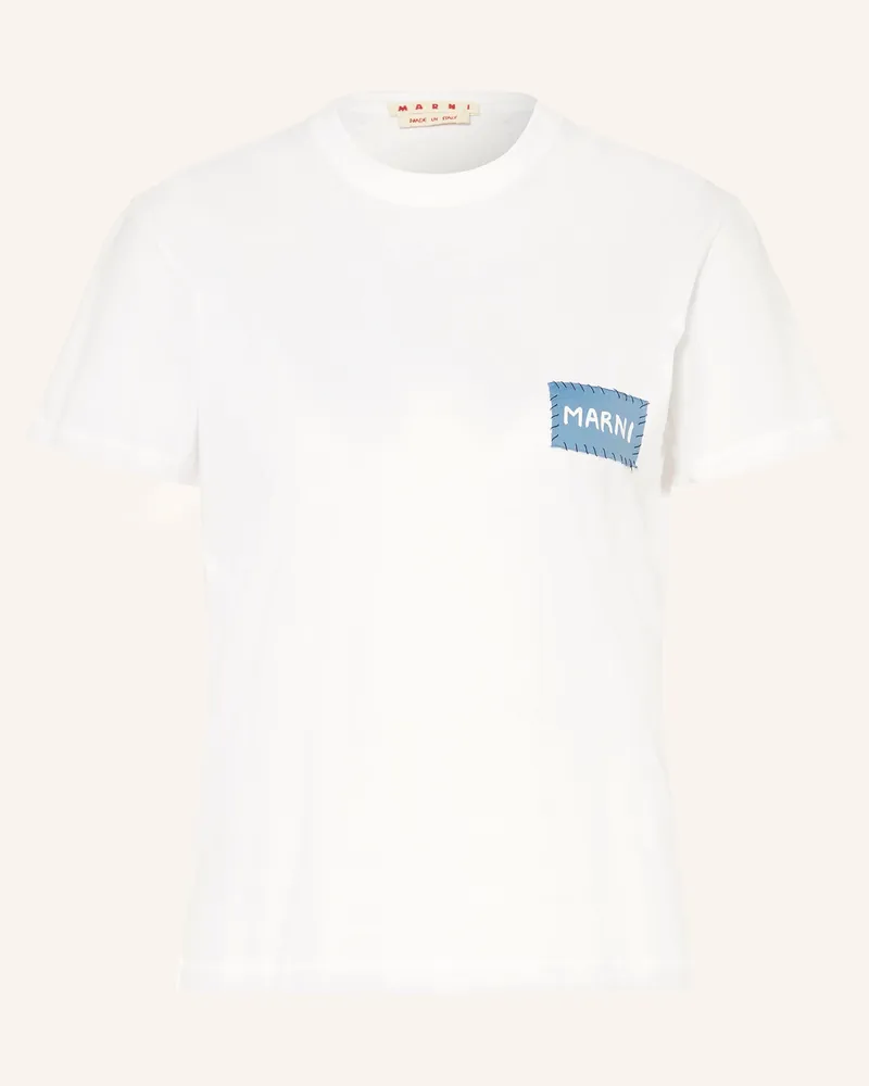 Marni T-Shirt weiss Weiss