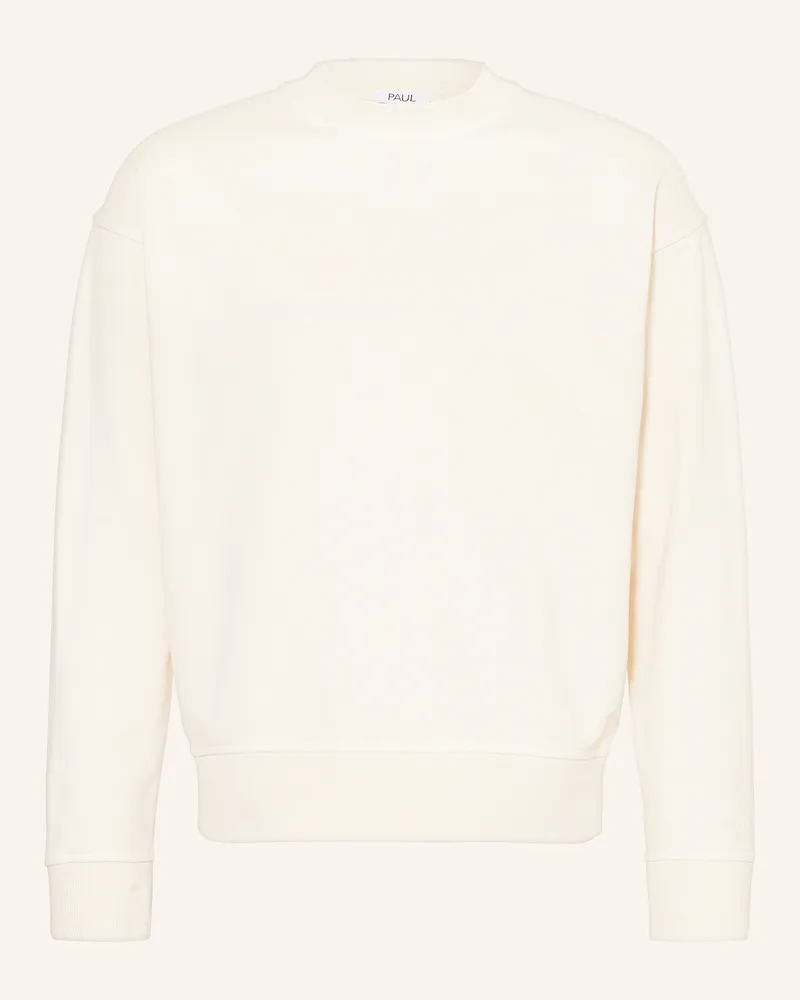 paul Sweatshirt weiss Creme