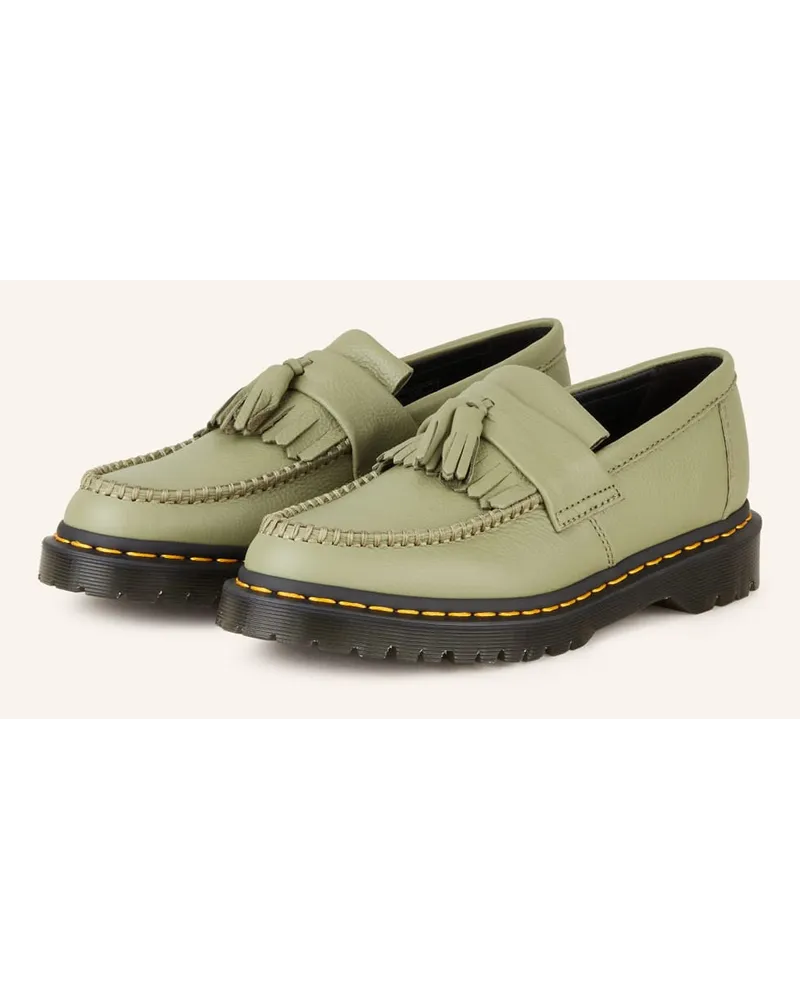 Dr.Martens Plateau-Loafer ADRIAN - OLIV Gruen