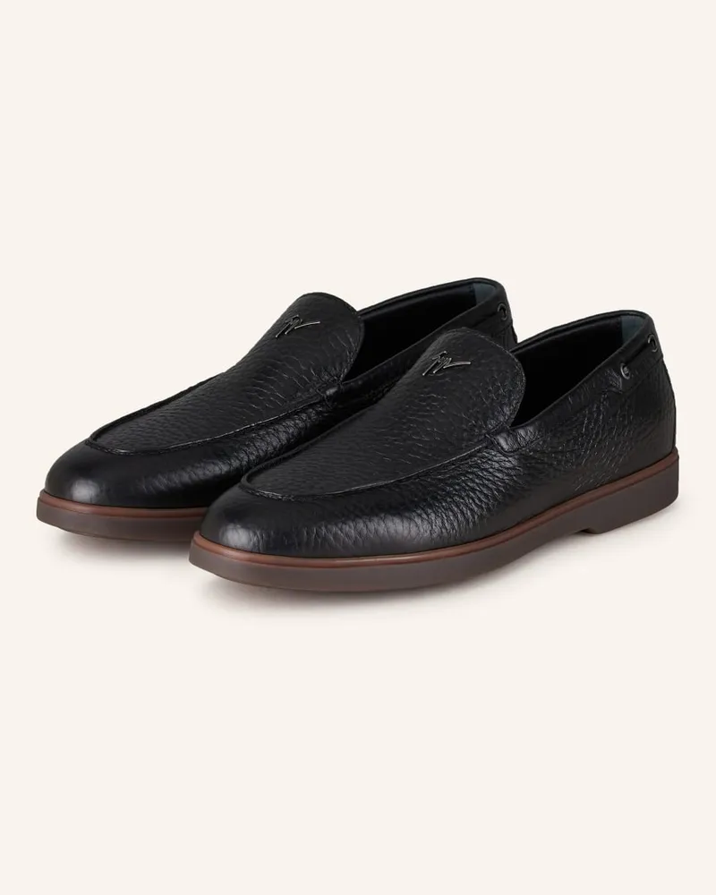 Giuseppe Zanotti Loafer TAORMINA - SCHWARZ Schwarz