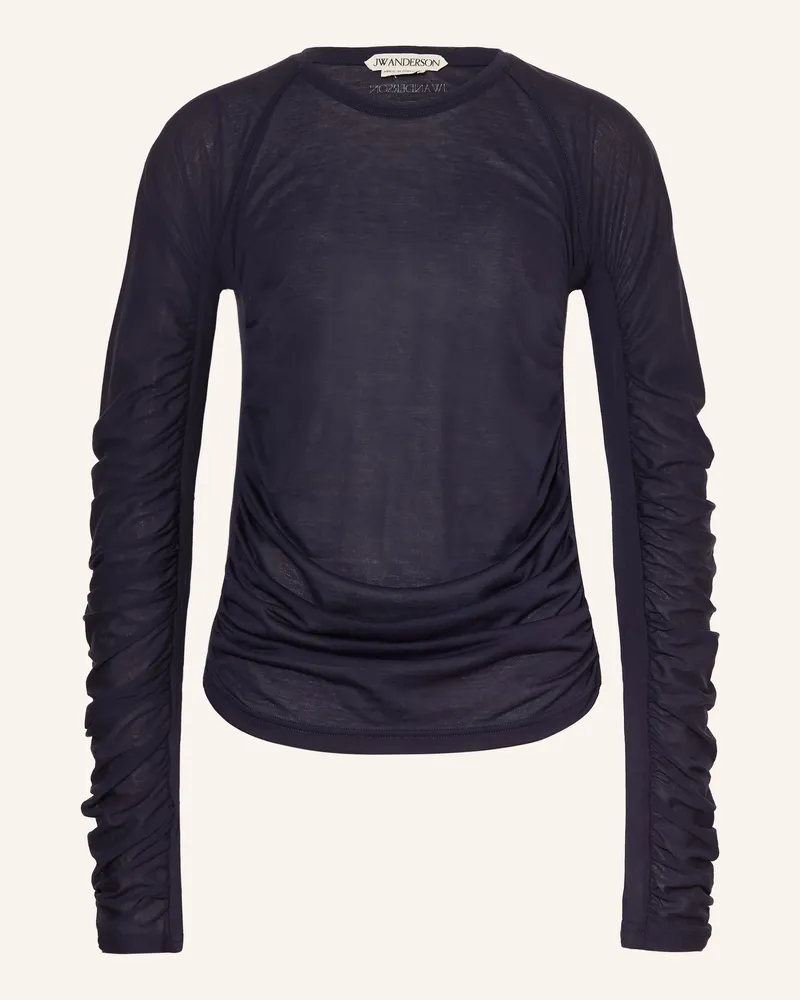 J.W.Anderson Longsleeve blau Dunkelblau