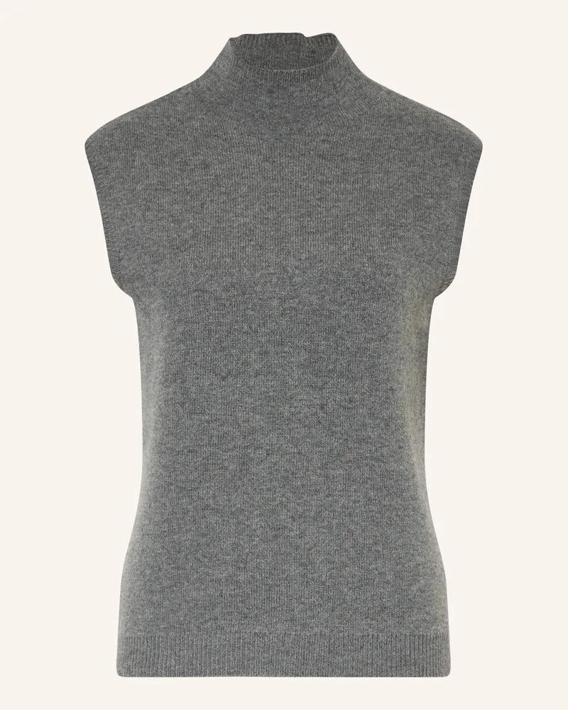 lilienfels Pullunder mit Cashmere Dunkelgrau
