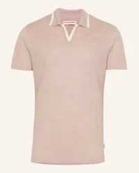 Orlebar Brown Poloshirt FELIX LINEN PIQUE Rosa