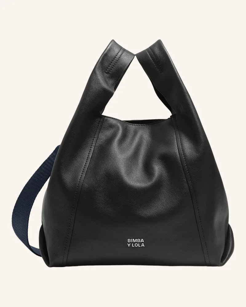 BIMBA Y LOLA Ledertasche schwarz Schwarz