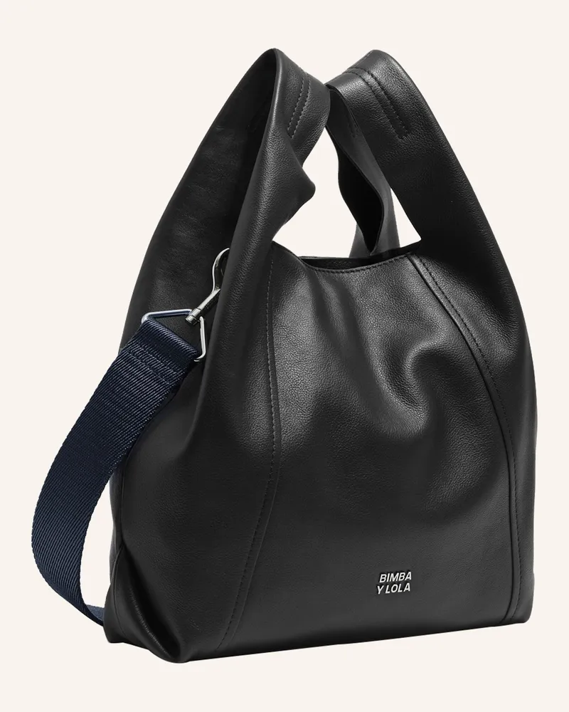 BIMBA Y LOLA Ledertasche schwarz Schwarz