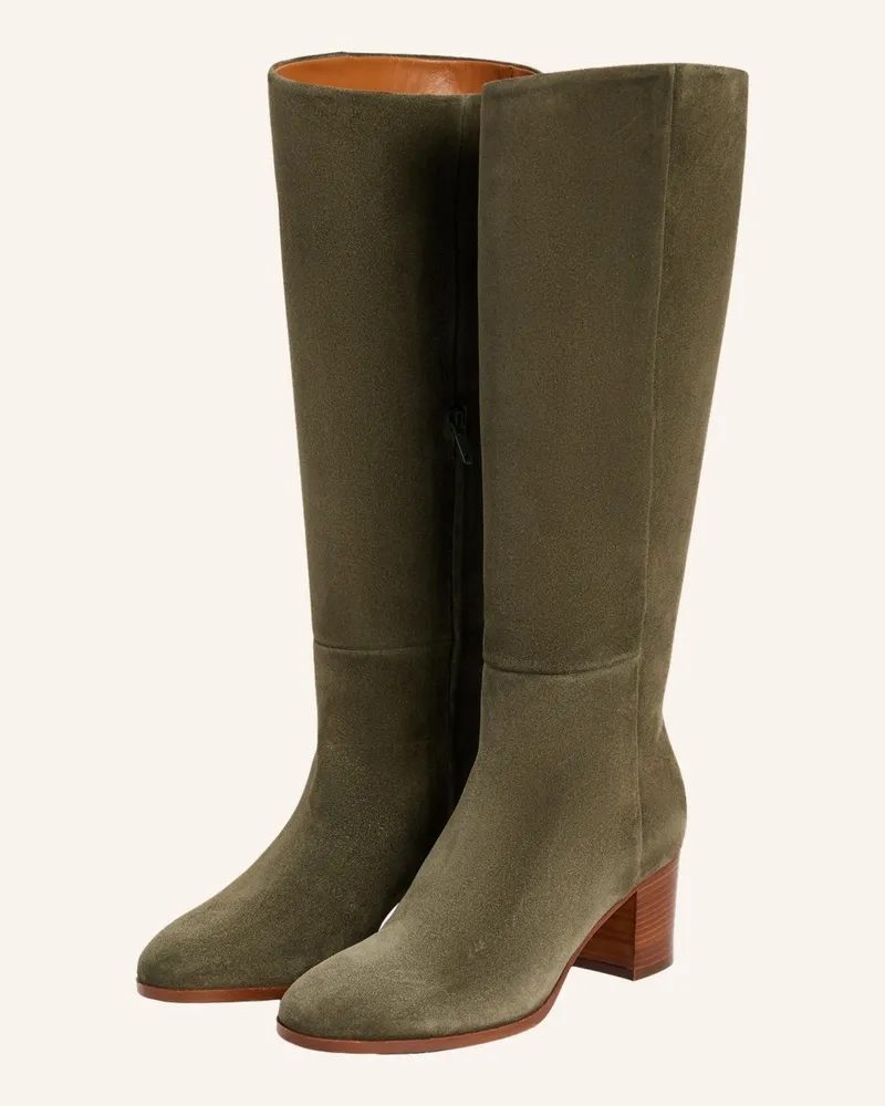 Gerard Darel Hohe Stiefel LIZZIE Khaki
