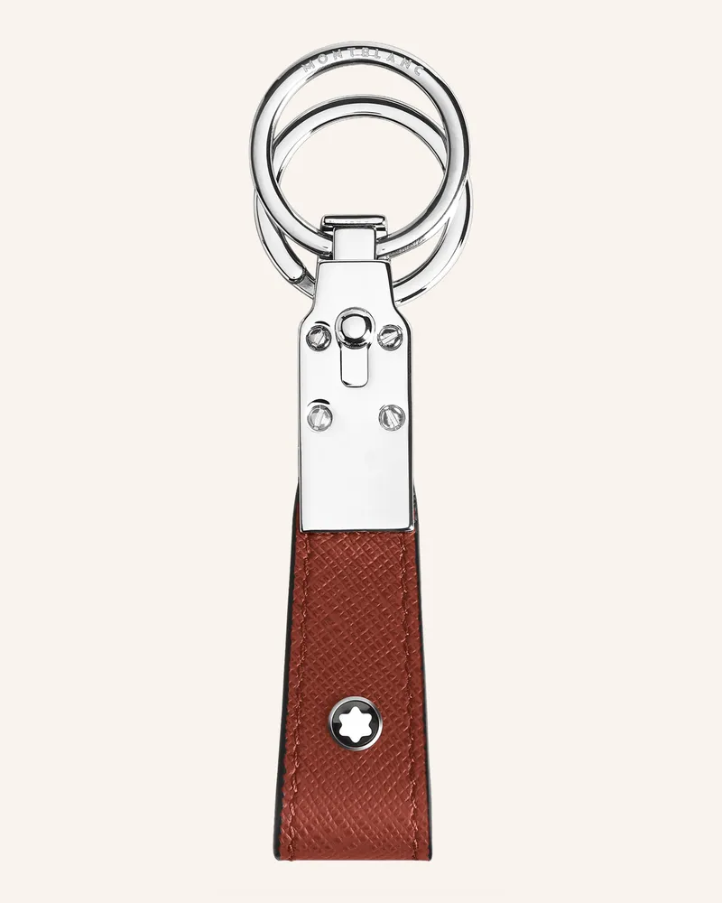Montblanc Schlüsselanhänger Sartorial rot Braun