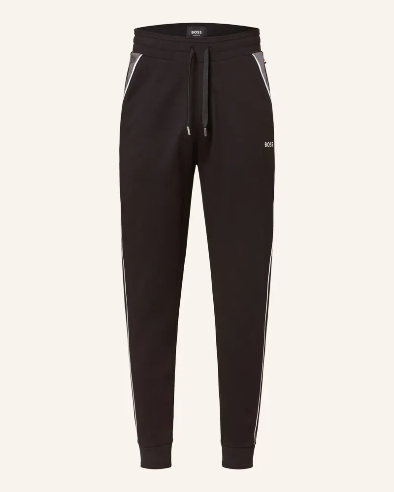 HUGO BOSS Lounge-Hose Schwarz